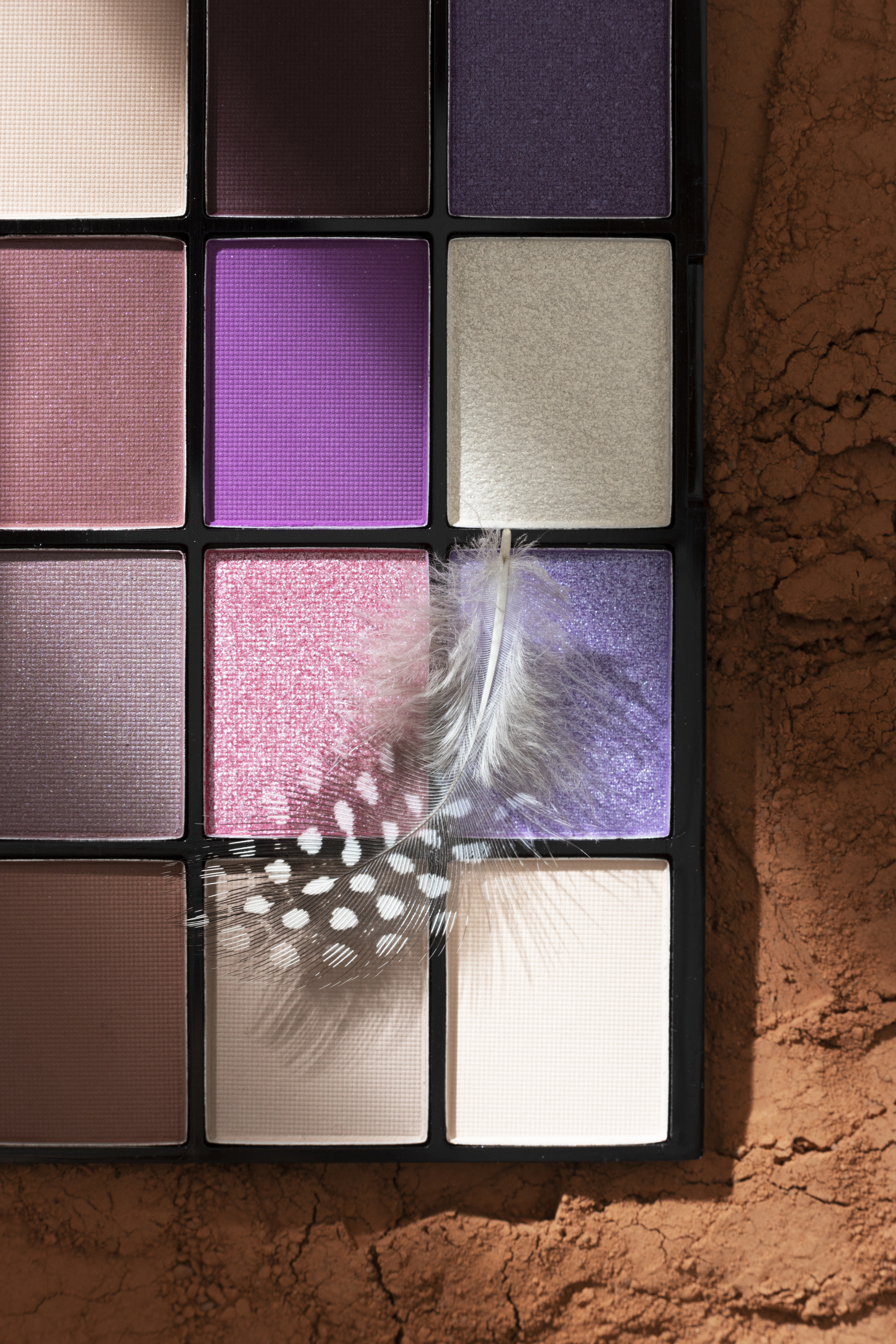 view-eyeshadow-palette-with-cosmetic-powder